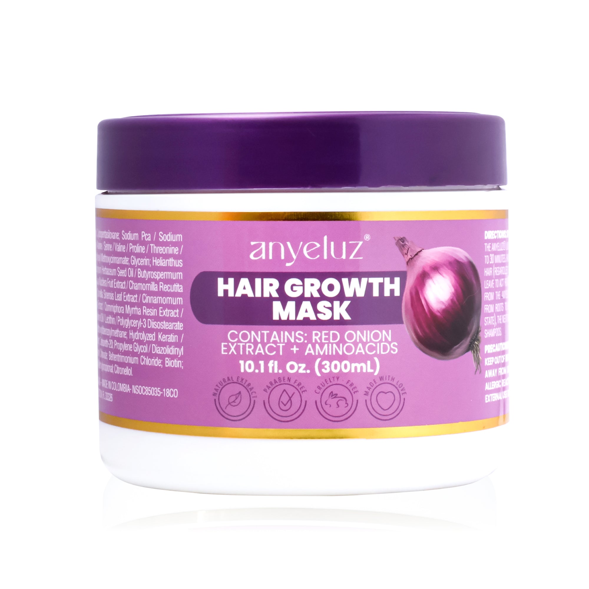 HAIR GROWTH THERAPY - ONION HAIR MASK – Anyeluz USA