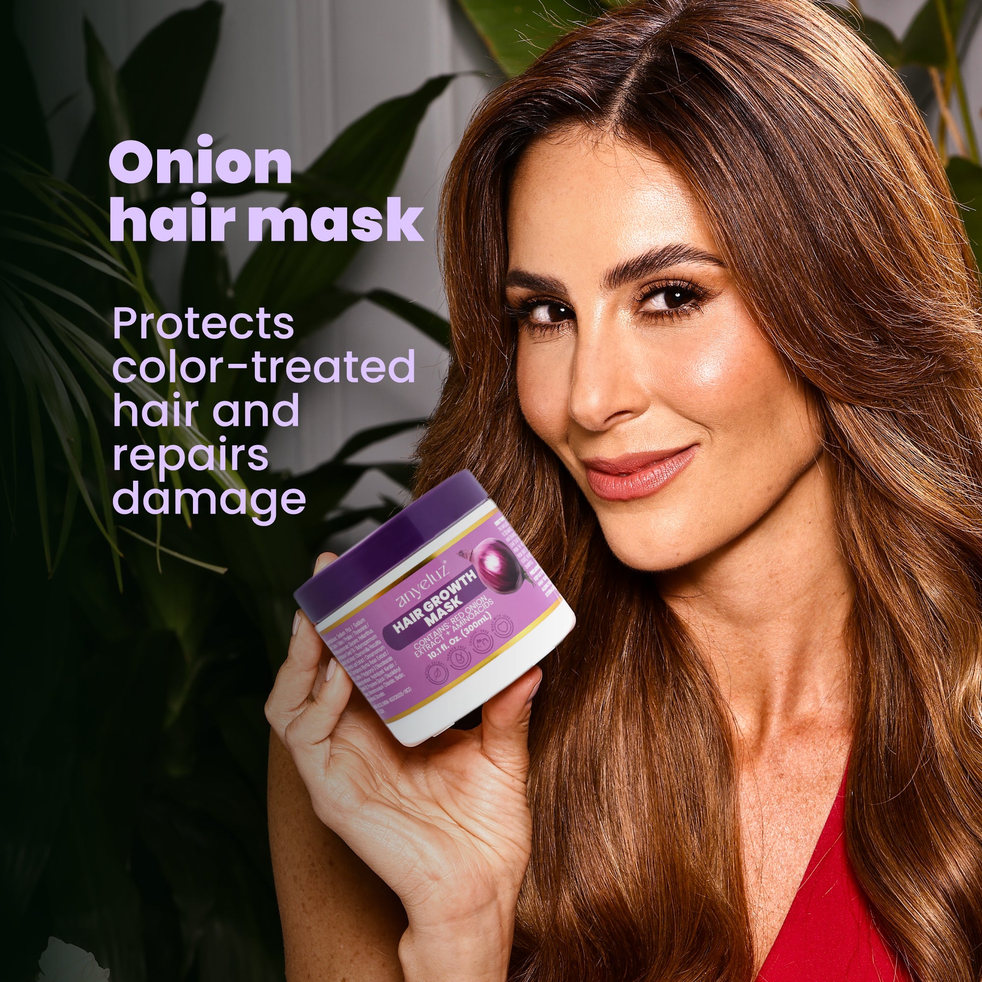 HAIR GROWTH THERAPY - ONION HAIR MASK – Anyeluz USA